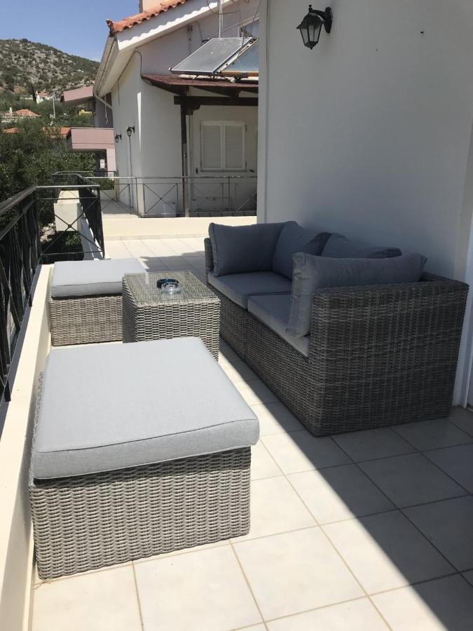 Beautiful Maisonette With A View To The Mountains And The Sea Agia Marina  Exterior foto