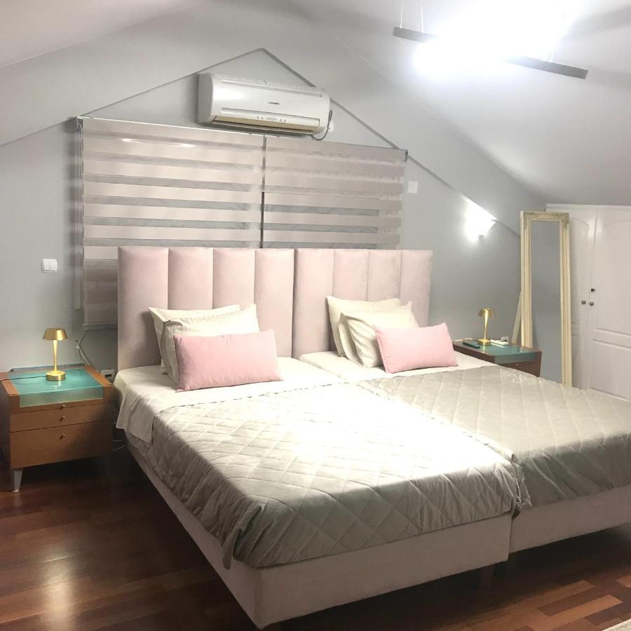 Beautiful Maisonette With A View To The Mountains And The Sea Agia Marina  Exterior foto
