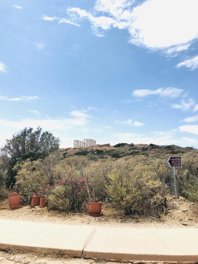Beautiful Maisonette With A View To The Mountains And The Sea Agia Marina  Exterior foto