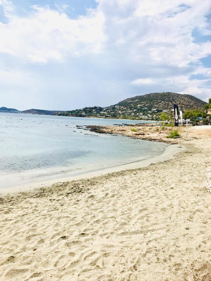 Beautiful Maisonette With A View To The Mountains And The Sea Agia Marina  Exterior foto